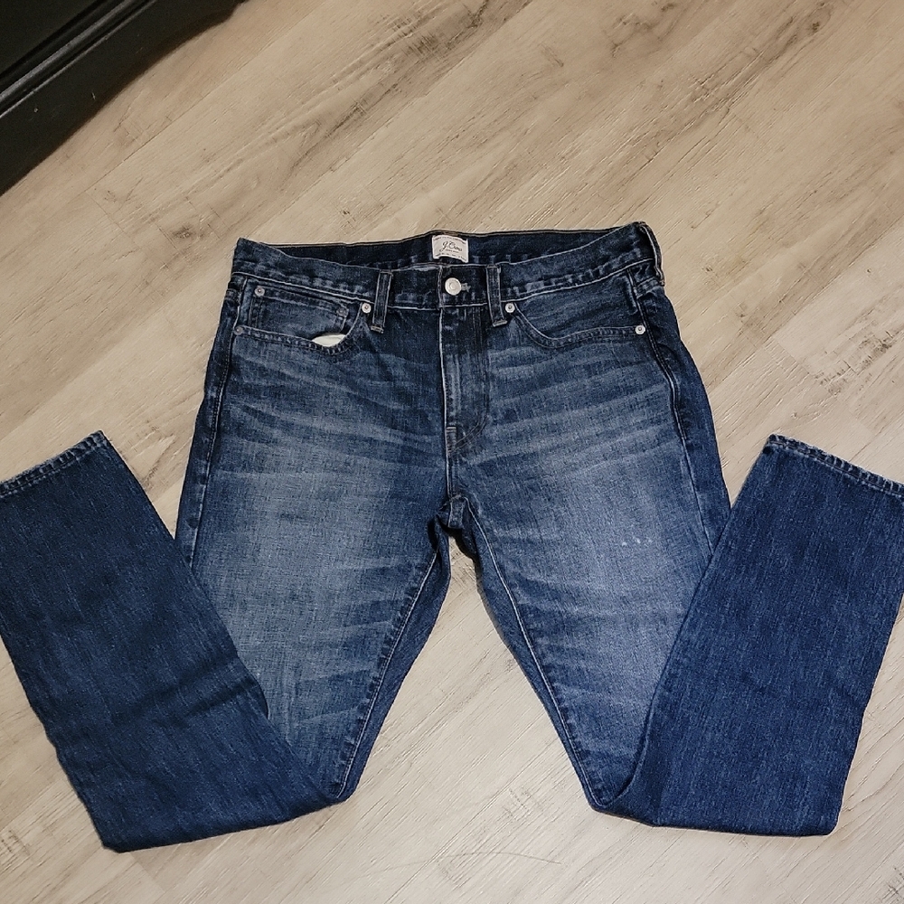 J. Crew484 Slim Dark Blue Jeans
